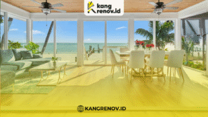 kangrenov_Desain Rumah di Pesisir Pantai Gaya Tropis Ciptakan Kehangatan