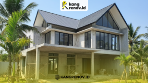 Perpaduan Atap Datar dan Miring