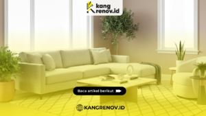 Cat Ruang Tamu Beige Muda