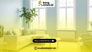 Cat Dinding Biru Pastel