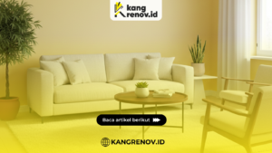 Cat Dinding Kuning Muda