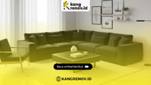 Furnitur hitam + keramik marmer putih