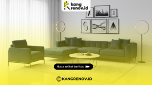 Furniture biru navy + keramik putih