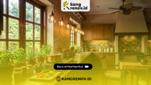 Dapur Bernuansa Natural