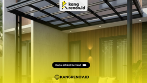 Kanopi Baja Ringan Frame Box Minimalis