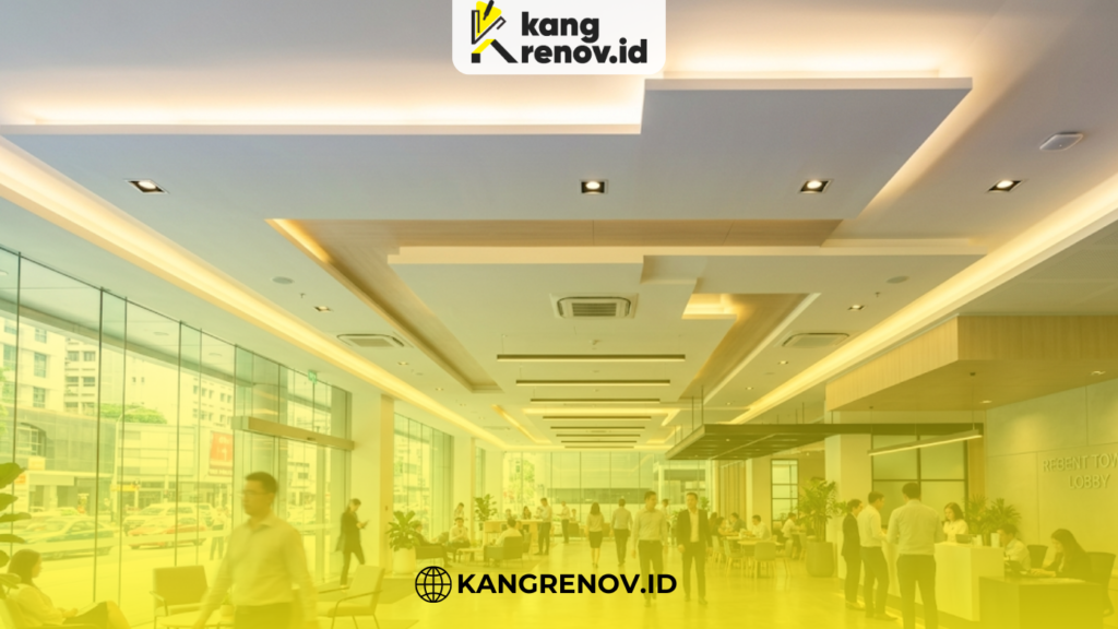 plafon untuk bangunan komersial