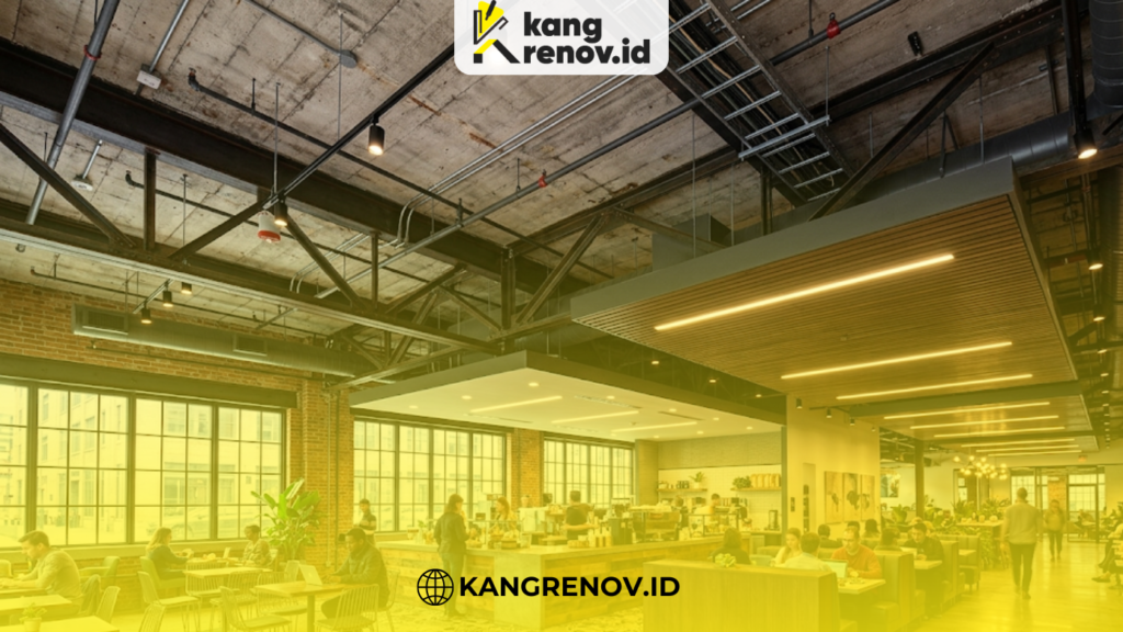 Plafon untuk bangunan komersial