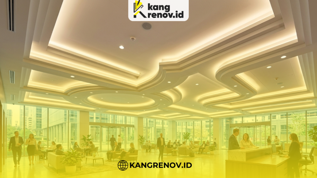 Plafon untuk bangunan komersial