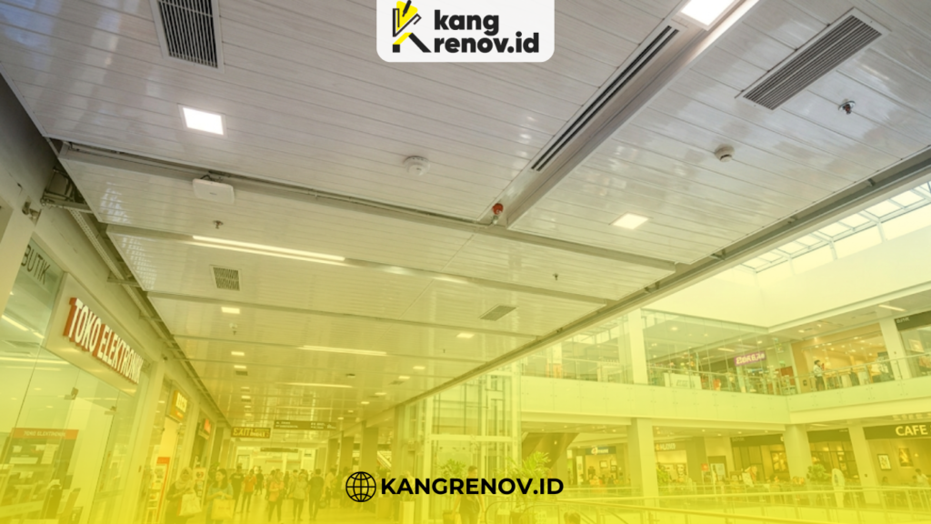 Plafon untuk bangunan komersial