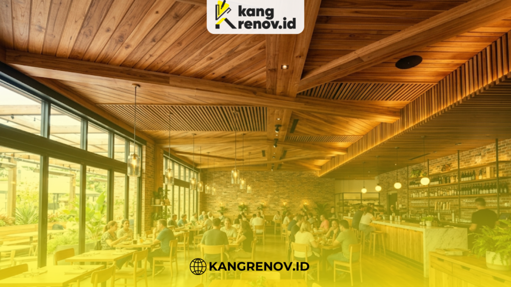 Plafon untuk bangunan komersial