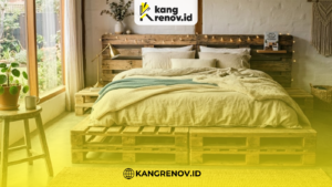 Ranjang dari Palet Kayu