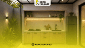 Dapur Tambahan di Area Belakang