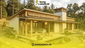 Desain Rumah Japandi dengan Ventilasi Natural