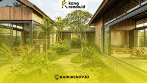 Desain Rumah dengan Inner Courtyard
