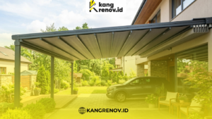 Kanopi Lipat PVC yang Kokoh dan Tahan Cuaca