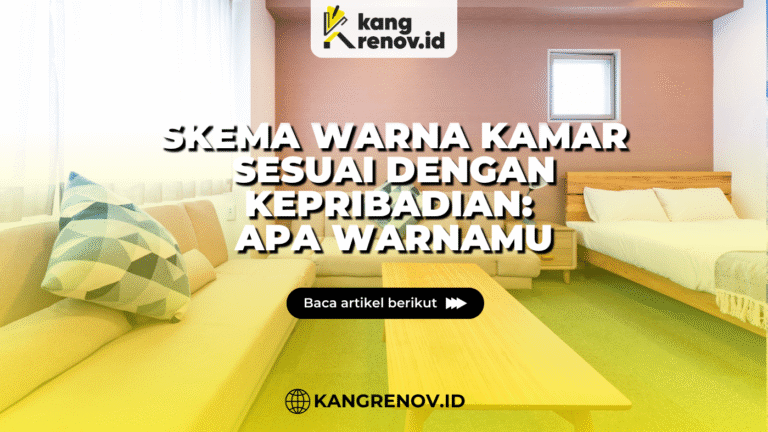 kangrenov_Skema Warna Kamar Sesuai dengan Kepribadian: Apa Warnamu