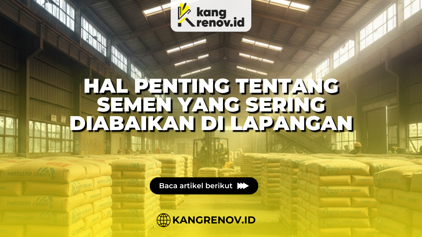 Hal Penting tentang Semen yang Sering Diabaikan di Lapangan