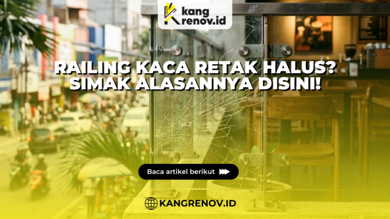 Railing Kaca Retak Halus? Simak Alasannya Disini!