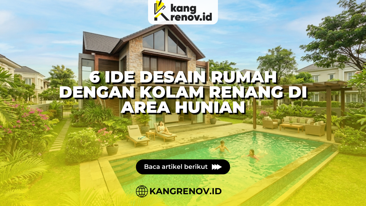 6 Ide Desain Rumah dengan Kolam Renang di Area Hunian