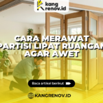 Cara Merawat Partisi Lipat Ruangan agar Awet